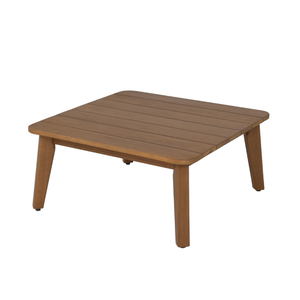 Eucalyptus <b>Wood</b> Slatted Coffee <b>Table</b> | Modern Outdoor Design for Patio & Garden | Durable Vietnam Furniture Set - Product Image 1