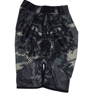 Pantalones Cortos de MMA Hechos a Medida, Transpirables, de Punto, Cintura Media, Estilo Casual de Combate, con Estampado Sublimado y Logotipo Bordado, Venta al Por Mayor - Product Image 6