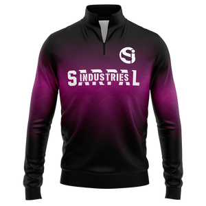 Sudadera de cuello alto con cremallera 1/4 para hombre, personalizada, de forro polar 100% algodón transpirable, venta al por mayor - Product Image 1