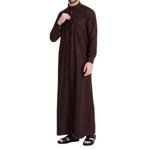 Vente de gros en Iraq en AA-IMPEX personnalisé nouveau design en coton ethnique thobe musulman à séchage rapide pour hommes - Product Image 1
