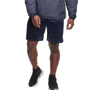 Pantalones cortos de verano de corte regular con un estilo informal con cordón en la calle Material de malla transpirable para hombres Pantalones cortos para hombres - Product Image 5