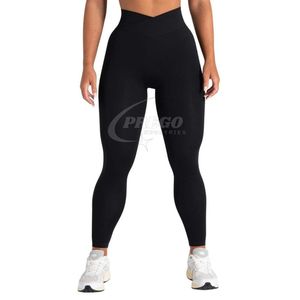 Vente en gros de leggings de yoga pour femmes à taille haute, leggings de sport respirants, vêtements de sport actifs, leggings de fitness doux - Product Image 1