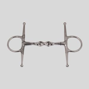 Vente en gros d'équitation en acier inoxydable de la meilleure qualité OEM Western Bits Full Cheek Double Joint French Link Embouchure Offre Spéciale - Product Image 1