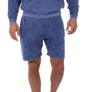 Custom <b>Men</b> Vintage Washed Acid Wash <b>Sweat</b> <b>Shorts</b> <b>for</b> <b>Men</b> Sun Faded Summer Plain Pullover Acid Wash <b>Shorts</b> OEM Service - Product Image 3