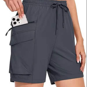 Customize Cargo Shorts pour femmes multi-poches Fashion Work Street Wear Cotton Summer Gym Outing shorts pour femmes - Product Image 1