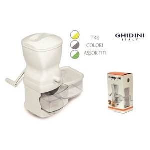 Rallador EASY ACEA Assorted 2512 Ghidini Cipriano con manivela, 19x11x24cm, herramienta de plástico para frutas y verduras - Product Image 2