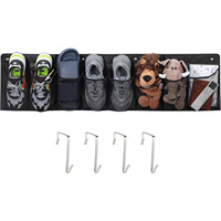 Organisateur de lit suspendu 8 poches pour camping-car avec crochet – Sac de rangement multi-poches pour chaussures, chaussettes, livres – Étagère de poche pour petits espaces