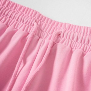 Short respirant pour femmes coton séchage rapide entraînement ample cyclisme course Fitness personnalisé court avec poche - Product Image 5
