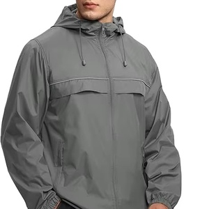 Chaqueta Cortavientos Unisex de Lona Formal con el Mejor Diseño, Nueva Moda Impermeable con Logotipo Personalizado y Cuello Redondo para Primavera 2026 - Product Image 1