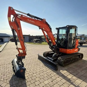 Mini excavatrice Kubota KX0304 Excavatrice hydraulique sur chenilles compacte de 3 tonnes avec moteur puissant pour travaux de construction - Product Image 6