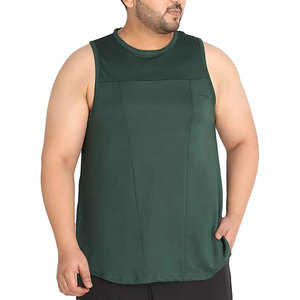 Débardeur de sport pour homme sans manches sur mesure de haute qualité, couleur unie, respirant, pour la musculation, haut de fitness - Product Image 1