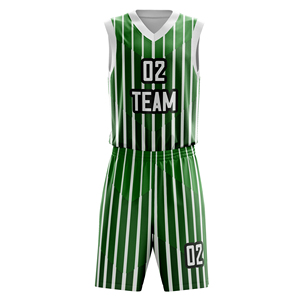 Hot Sale High Quality Reversible Sublimated Basketball Uniforms <b>Plus</b> <b>Size</b> Custom Print Quick Dry Breathable Sportswear Sets - Product Image 2