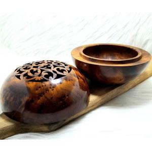 Artesanía de Madera de Tuya Marroquí de Lujo, Hecha a Mano, Raíz de Tuya Natural, Decoración Tradicional Marroquí para el Hogar, Regalo - Product Image 1