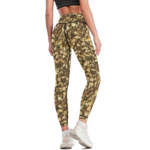 กางเกงเลกกิ้งเอวสูงแห้งเร็วในช่วงทำกิจกรรมที่รุนแรงช่วยให้ควบคุมหน้าท้องให้พอดีกับทุกรูปร่าง - Product Image 4