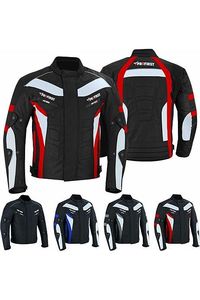 Veste de moto à manches longues imperméable respirante coupe-vent en Cordura gris noir de haute qualité 500g pour hommes et femmes avec logo personnalisé - Product Image 5