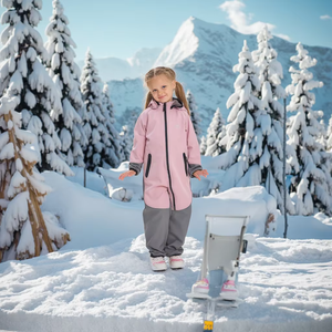 Conjunto de Traje de Esquí Impermeable con Logotipo Personalizado para Hombre y Mujer, Ropa de Invierno, Conjunto Deportivo para Exteriores, Traje de Nieve para Mujer con Forro Polar Cortavientos - Product Image 1