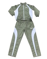 Ensemble de survêtement streetwear oversize imprimé pour l'hiver, 100% coton, ensemble de jogging réfléchissant, veste coupe-vent personnalisée pour hommes