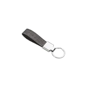 Portachiavi Ecologico in R-PET con Finitura Cromata, Gadget Promozionale con Moschettone - Product Image 1