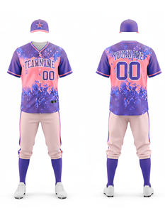 Uniformes de baseball personnalisés haute performance-Maillots et pantalons sublimés respirants de qualité professionnelle - Product Image 6