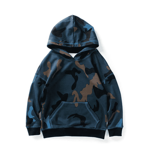 Nuevas sudaderas personalizadas de alta calidad con bordado liso para niños fabricante al por mayor sudaderas con capucha estampadas para niños - Product Image 2