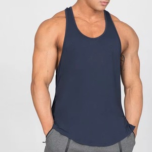 New Arrival Top Selling Summer Casual Sports Breathable Knitted Quick Dry Cotton Tank Tops Men High Quality Wholesale Workout - Product Image 4