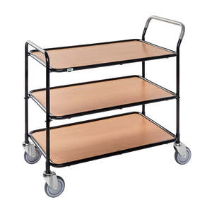 Chariot de table Beech KM30773-SBO, chariot de courses pratique pour la maison et le bureau - Product Image 1