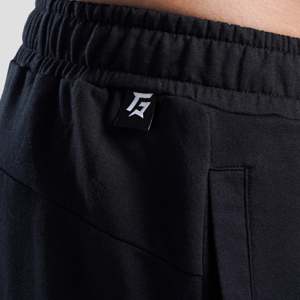 Pantalon GA Cartel tendance 100% coton élasthanne noir avec fermetures éclair et motifs décoratifs, tailles XL et 6XL pour l'hiver et l'été - Product Image 6