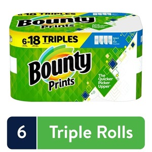 Bounty Select-A-Size Blanc Double Rouleaux Serviettes En Papier 90 Feuilles Par Rouleau 6 Compte Cuisine - Product Image 2