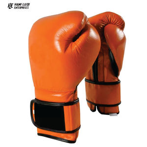 ถุงมือหนังวัวระดับพรีเมี่ยมถุงมือชกมวยสำหรับต่อสู้ในฤดูหนาวออกแบบใหม่ - Product Image 4