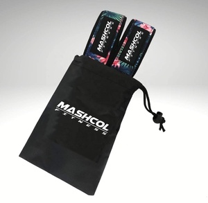 Correas de muñeca de algodón resistente OEM para levantamiento de pesas, prensa de banco para sentadillas y entrenamientos con mancuernas, muñequeras de agarre de palma para levantamiento de pesas - Product Image 4