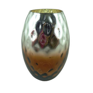 Florero decorativo de Metal para sala de estar, maceta de bronce para el hogar y la Oficina, decorativo hecho a mano a granel - Product Image 5