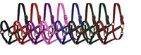 Collier de tête équestre robuste et réglable en nylon/PVC de marque HE5600 à prix abordable, équipement personnalisé, 100 % contrôle qualité