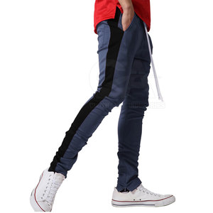 Pantalón de hombre con cordón de alta calidad Transpirable Color sólido Lona Opciones de cintura alta y baja Caliente Nueva moda Streetwear - Product Image 2