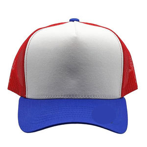Nueva gorra de camionero de algodón a la moda, gorra de béisbol de dos tonos clásica de 5 paneles para hombre, gorras bordadas con logotipo personalizado, gorra de béisbol 2025 - Product Image 2