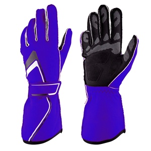 Guantes de Carreras de Karting Personalizados al por Mayor, de Alta Calidad, Resistentes al Fuego, de Nomex, Completos, Antideslizantes, para Deportes al Aire Libre y Conducción - Product Image 5