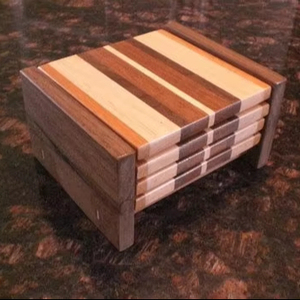 Dessous de verre rond en bois taille personnalisée fait à la main pour les articles de table et de cuisine en gros de haute qualité du Vietnam - Product Image 5