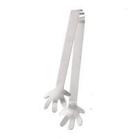 Pinzas para Hielo de Acero Inoxidable con Dientes para Decoración de Fiestas y Bares, Ecológicas, Certificadas por la CE, Tamaño Personalizable