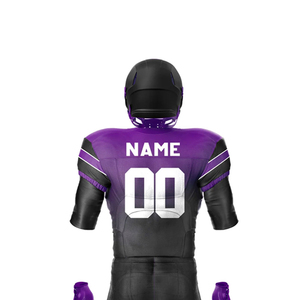 Diseño de tendencia superior Ropa deportiva Uniforme de fútbol americano Impresión de sublimación deportiva Tela de poliéster Uniforme de fútbol americano - Product Image 6