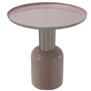 Mesa auxiliar de metal para decoración del hogar, muebles hechos a mano de color dorado, diseño interior, mesa auxiliar de lujo - Product Image 6
