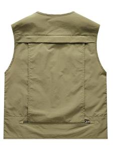 Vêtements décontractés respirants Vêtements Gilet en toile Qualité supérieure Gilet en toile en gros par le chasseur - Product Image 4