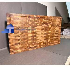 Tabla de Cortar de Madera de Acacia Sostenible, Bloques de Cortar de Madera para Restaurantes, Venta al por Mayor del Fabricante de Vietnam - Product Image 6