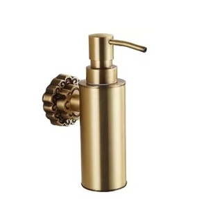 Beautiful Design Stainless Steel <b>Soap</b> Dispenser With Wall Mounted Back for Home Hotel Bathroom & Kitchen Top Quality Hot Arrival - Product Image 1