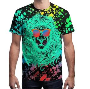 100% sublimaciones de impresión de talla grande ropa de Hombre Ropa Casual hombres camisetas directo de fábrica proveedor más vendido para hombres camisetas - Product Image 2