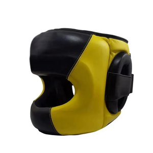 Profesional artes marciales PU Karate Kick Boxing Head Guard Karate Headgear Karate Head Protector para adultos adolescentes - Product Image 2