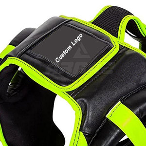 Protège-tête conçu pour la boxe, le kickboxing et la pratique des arts martiaux Protège-tête solide avec coutures renforcées - Product Image 5