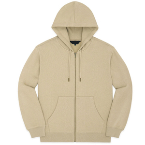 Sweat à capuche pour homme en éponge française 100% coton Design vierge personnalisé pour la saison d'hiver Polyester et coton - Product Image 1