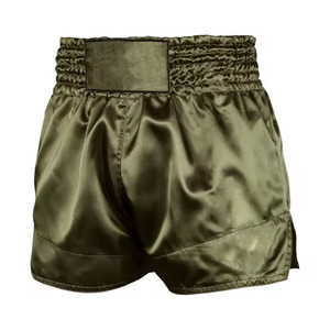Pantalones Cortos Unisex Muay Thai Ropa Deportiva de Poliéster para Adultos, Ropa de Artes Marciales OEM Personalizada para Todos los Géneros - Product Image 6