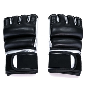 Guantes de MMA para Hombre y Mujer, Material PU, Cierre de Gancho y Bucle, Absorción de Humedad, Transpirables, Soporte para Muñeca, Guantes Acolchados con Absorción de Impactos - Product Image 6