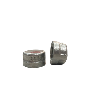 Tapa redonda de acero inoxidable de 1 ", tapa de tubo de embalaje con logotipo personalizado de alta calidad para diversas industrias OEM/ODM, superficie lisa Vietnam - Product Image 6