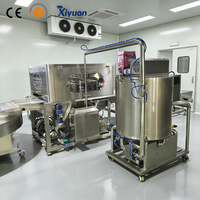 Machine d'enrobage entièrement automatique pour amandes, dattes et fruits de palmier avec tunnel de refroidissement pour usine de transformation des noix